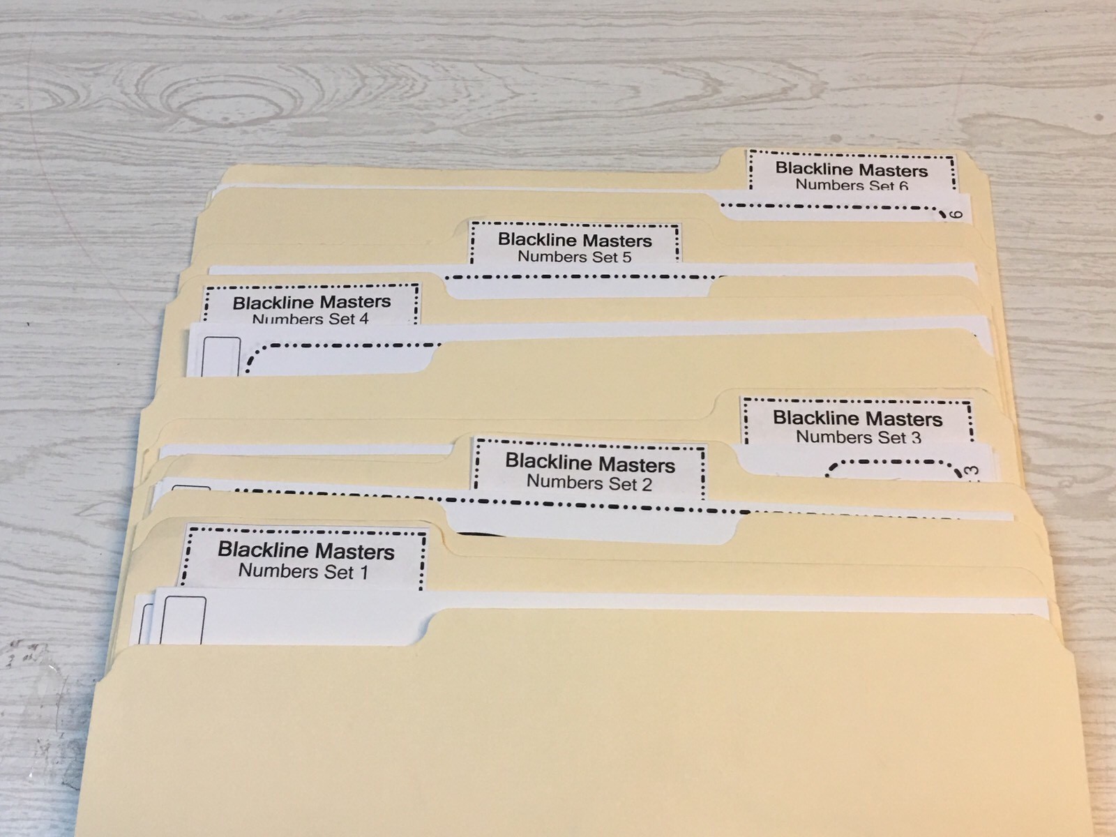 Printed Worksheets Numbers – 6 Folders -Pre-K Kindergarten Resource 150+ Pgs