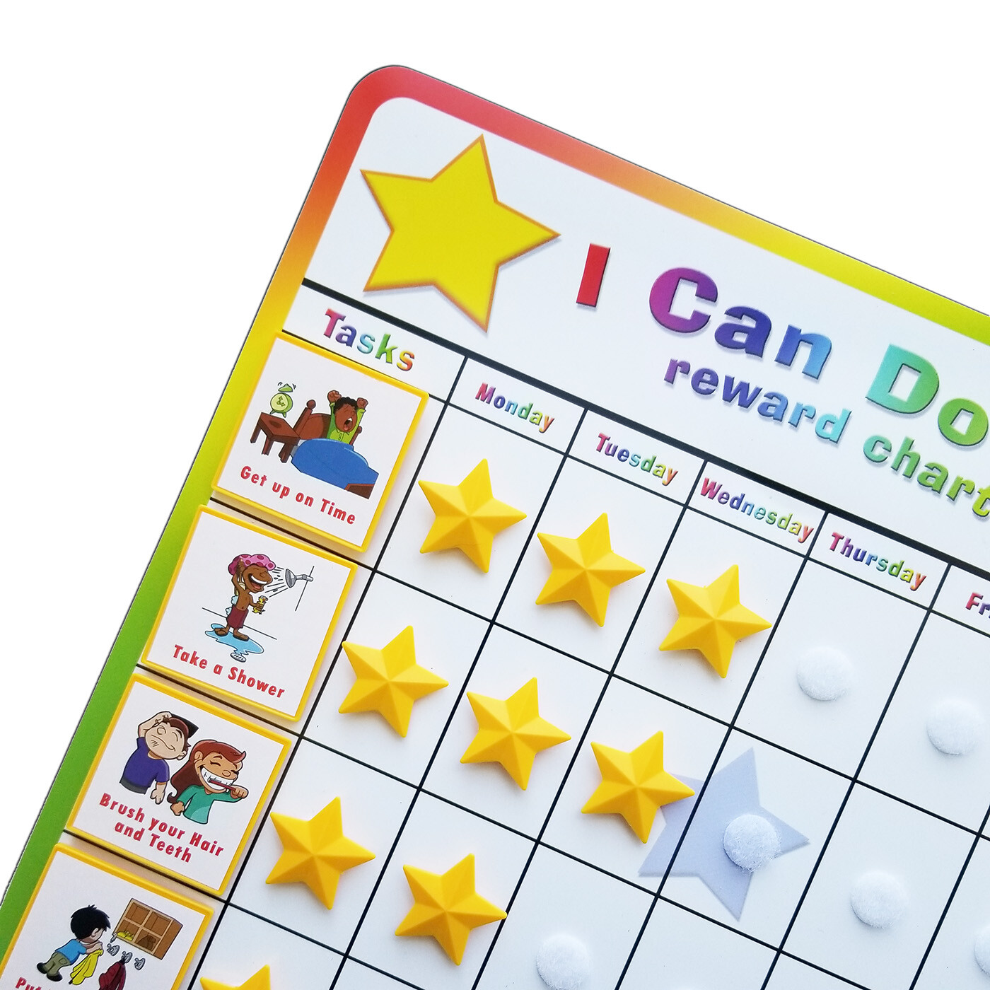 I Can Do It reward chart Supplemental School pack of 15 tasks Kenson Kids