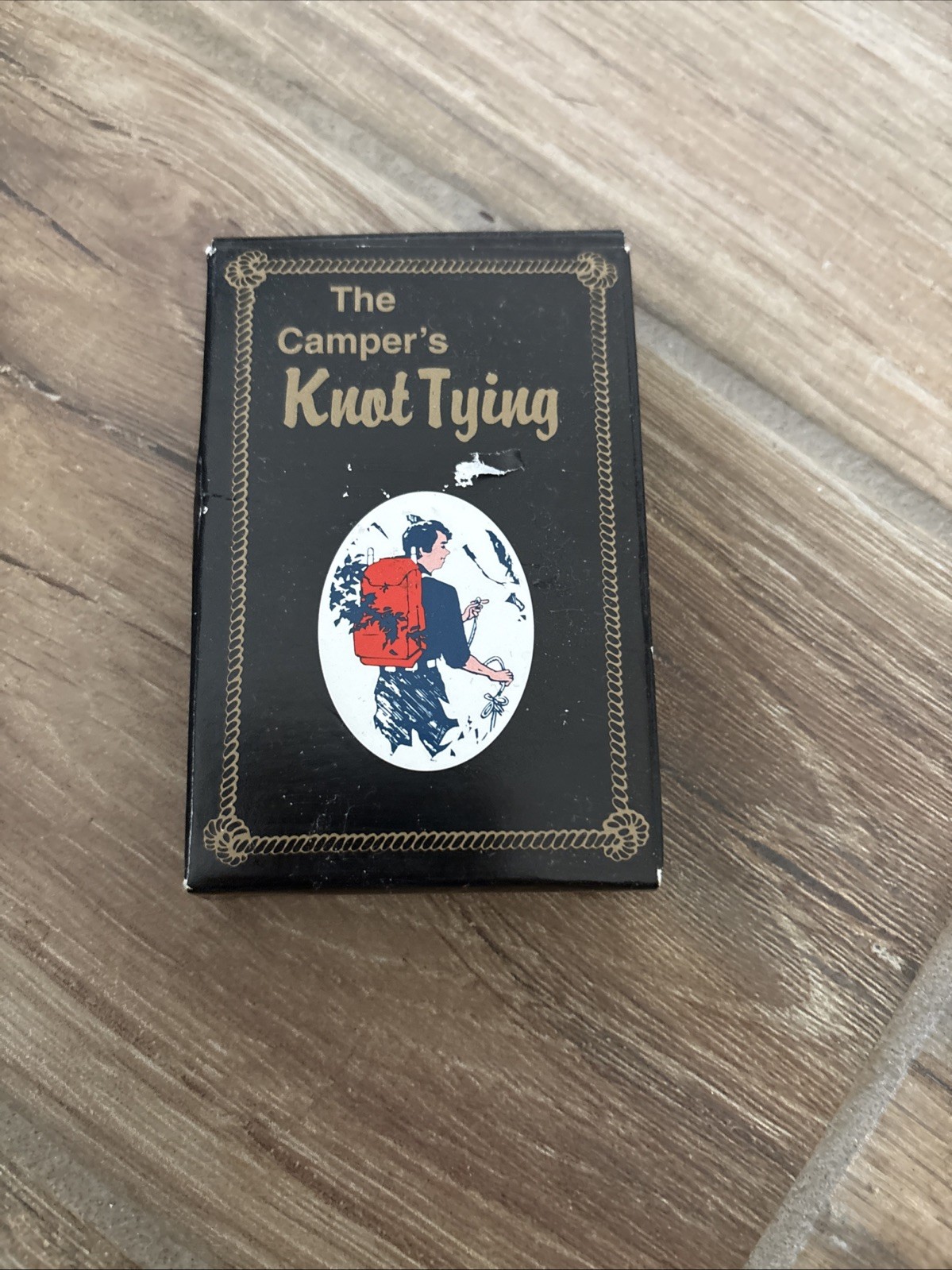 The Camper’s Knot Tying Card Deck