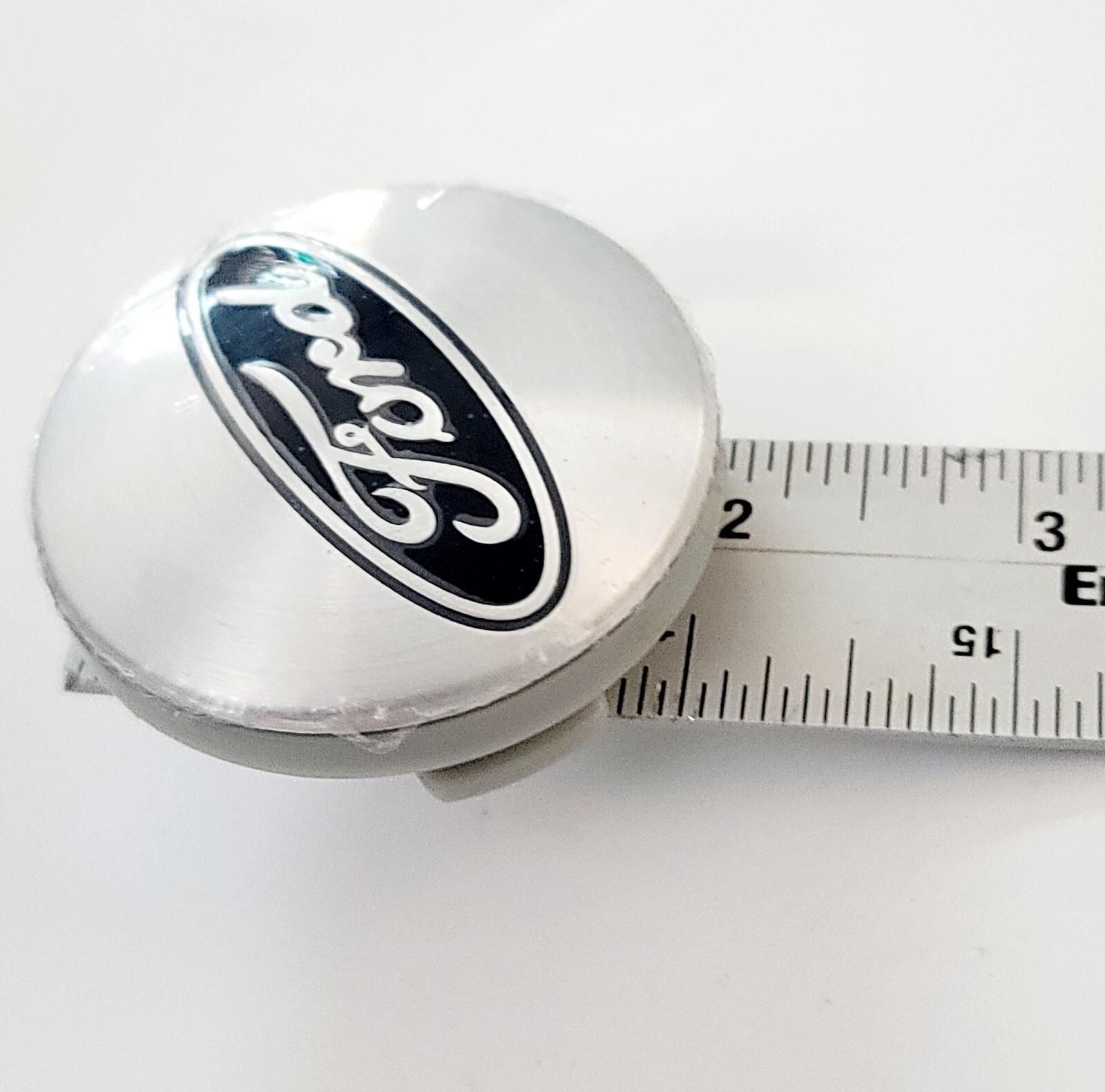 WHEEL CENTER CAP 2.125” 54mm 2 1/8” Replacement For Ford SILVER BLACK Cover Caps