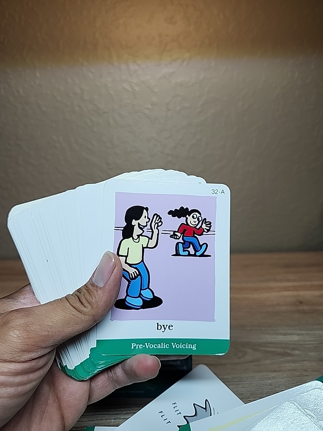 Webber Phonological Awareness Speech Voice Vocabulary 128 Cards Deck