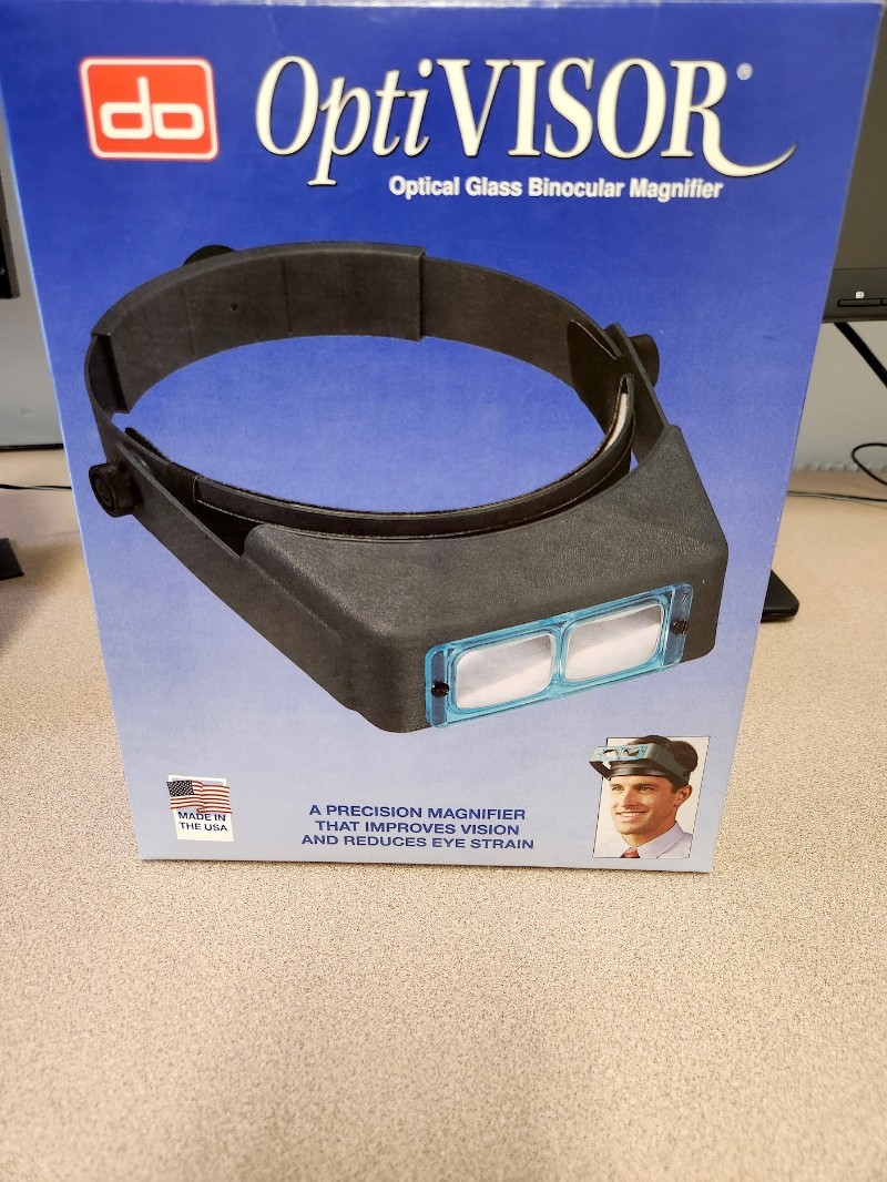 DONEGAN OPTICAL – OPTICAL GLASS BINOCULAR MAGNIFIER