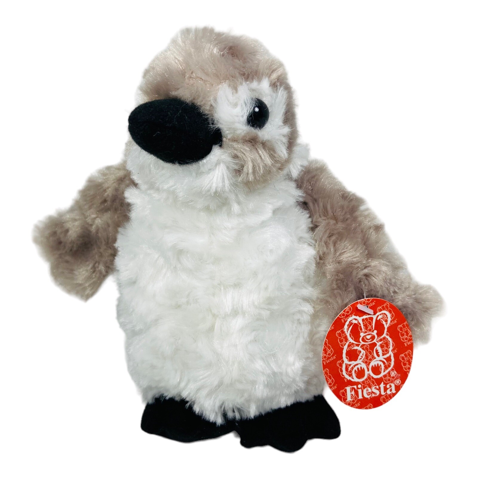Fiesta Gray Baby Penguin Plush Animal Toy Super Soft 8″ A36282 New With Tag