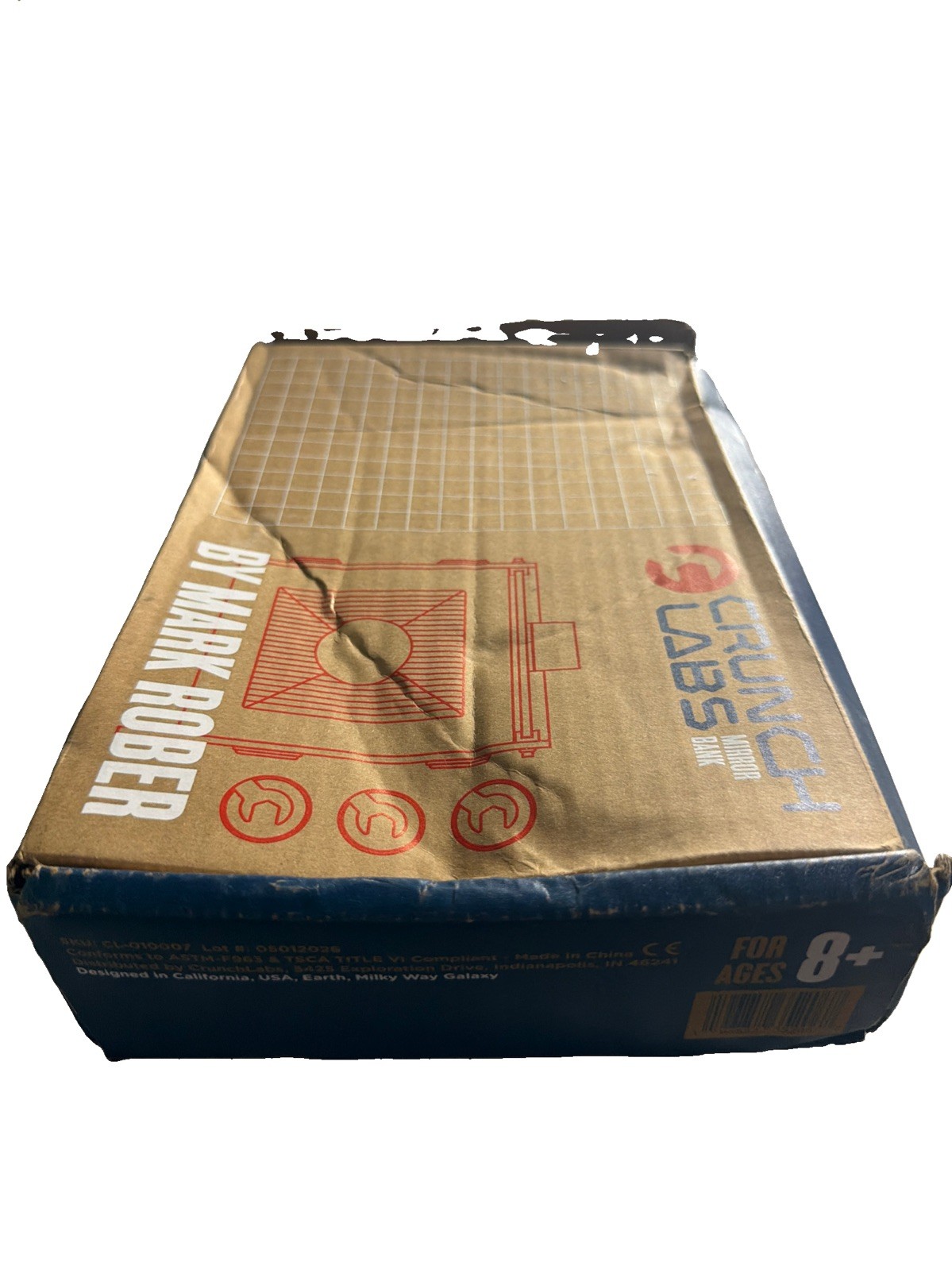 New & Sealed CRUNCH LABS By Mark Rober BUILD BOX Mirror Bank STEM Unopened Box