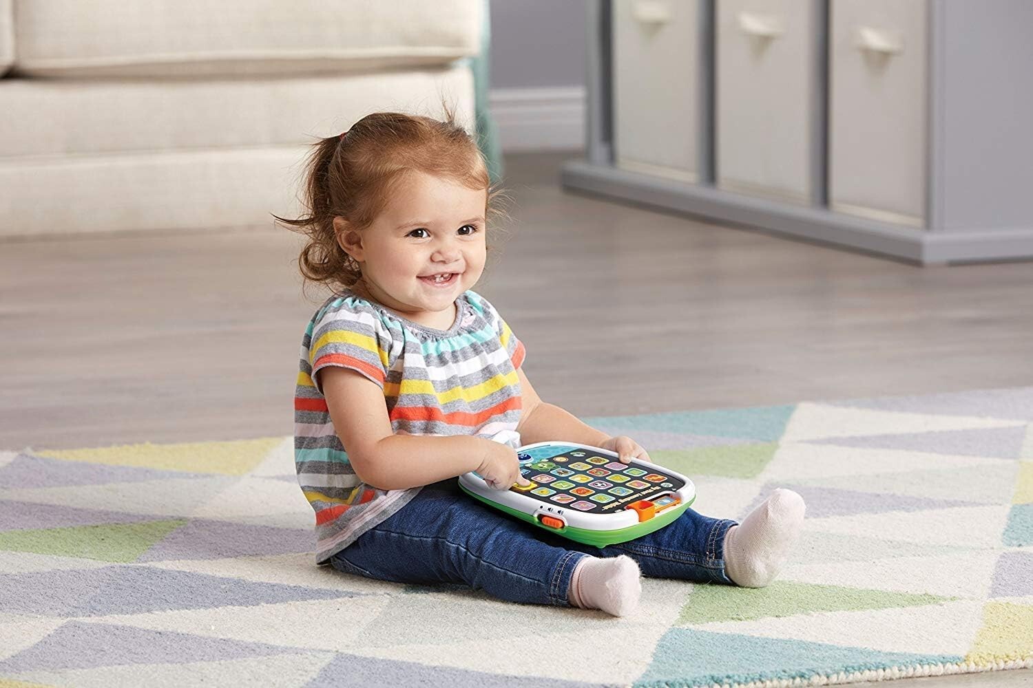 Learning ABC and Numbers Words Shapes Educational Toys Tablet for 1 2 3 Year Old