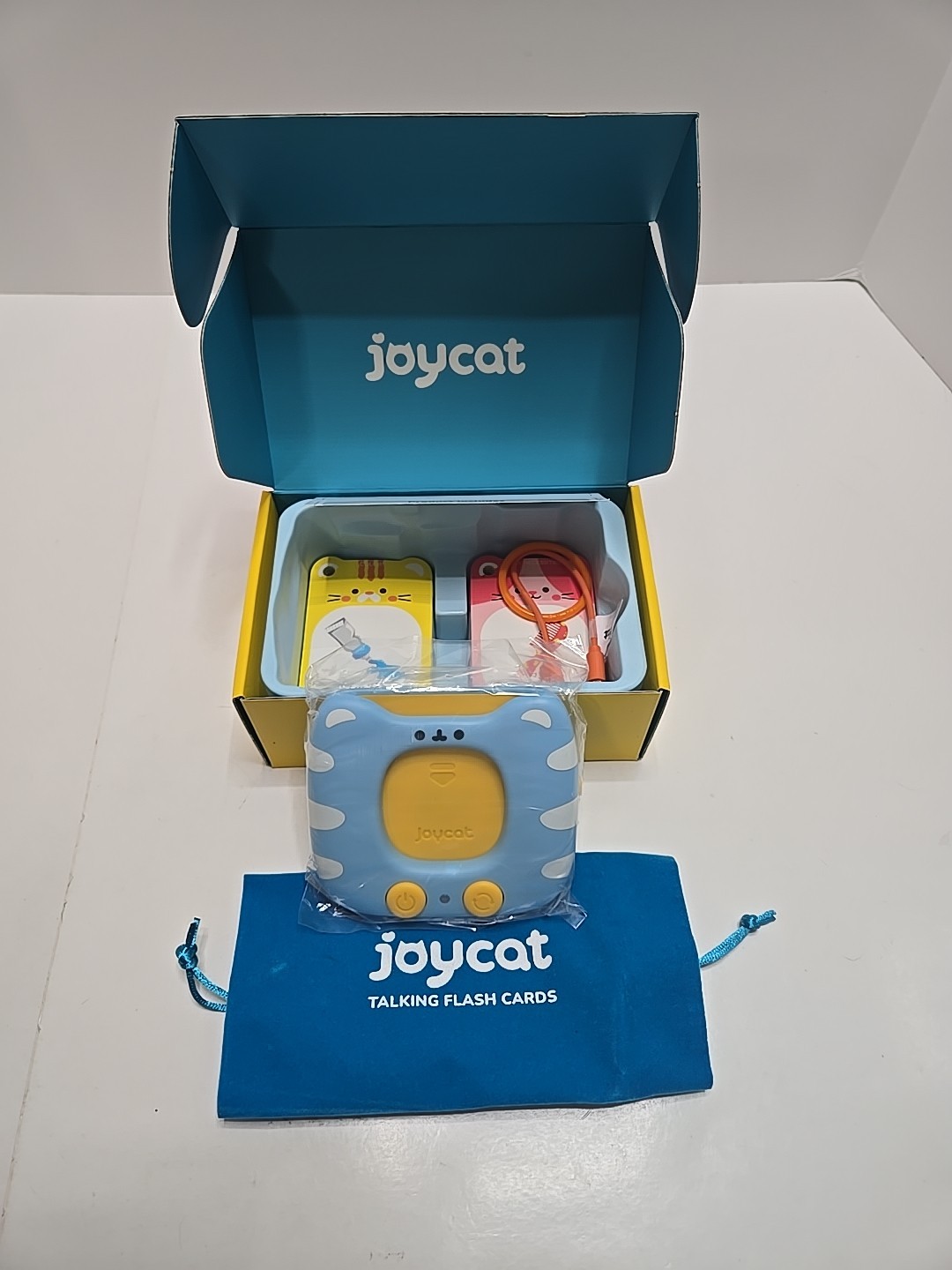 Joycat Talking Flash Cards For Ages 2+ Educational New Open Box