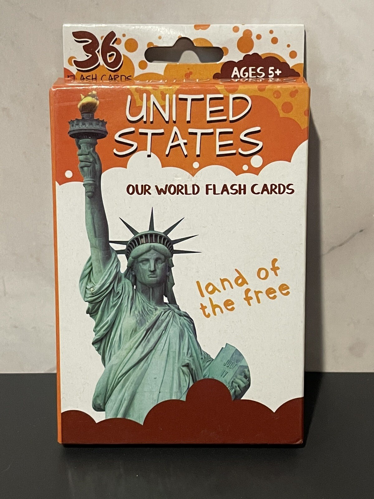 Bendon 36 Count Our World United States Flash Cards