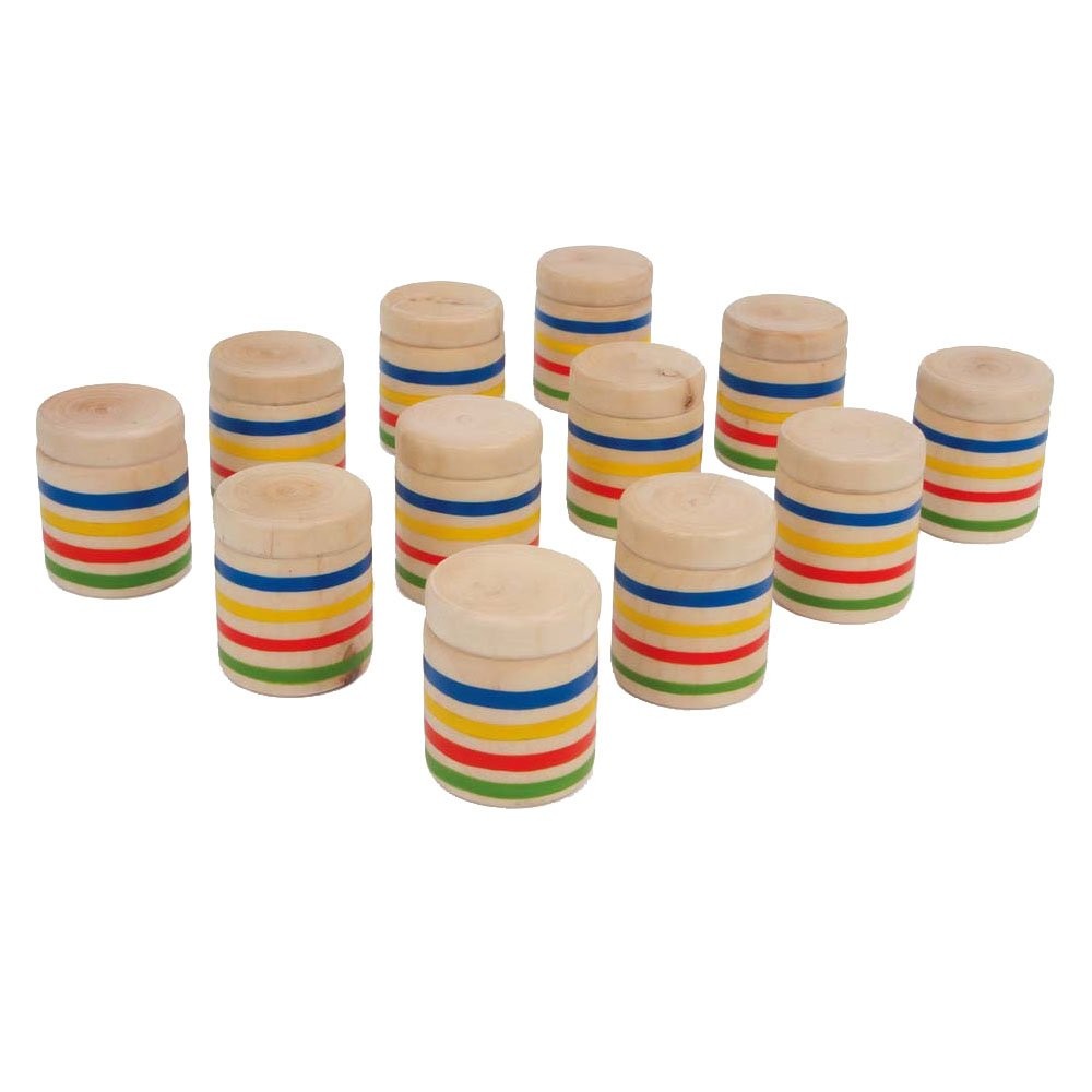 small foot 6766 sensory game “hearing memory” made of wood, 12 wooden boxes, 6 x