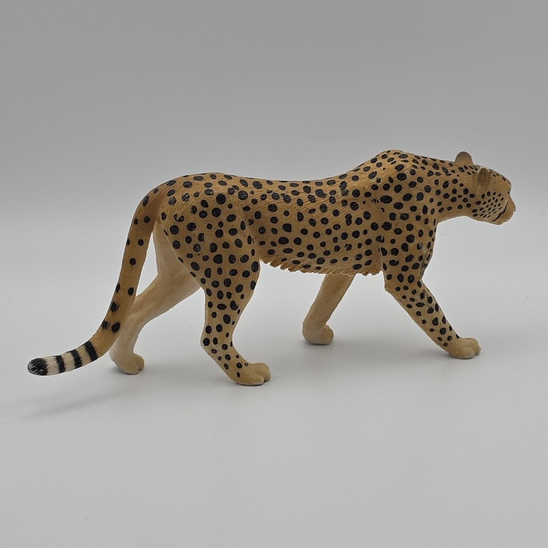Cheetah, Cat, Africa, Very Realistic Rubber Figure, Model Hand Painted MOJO