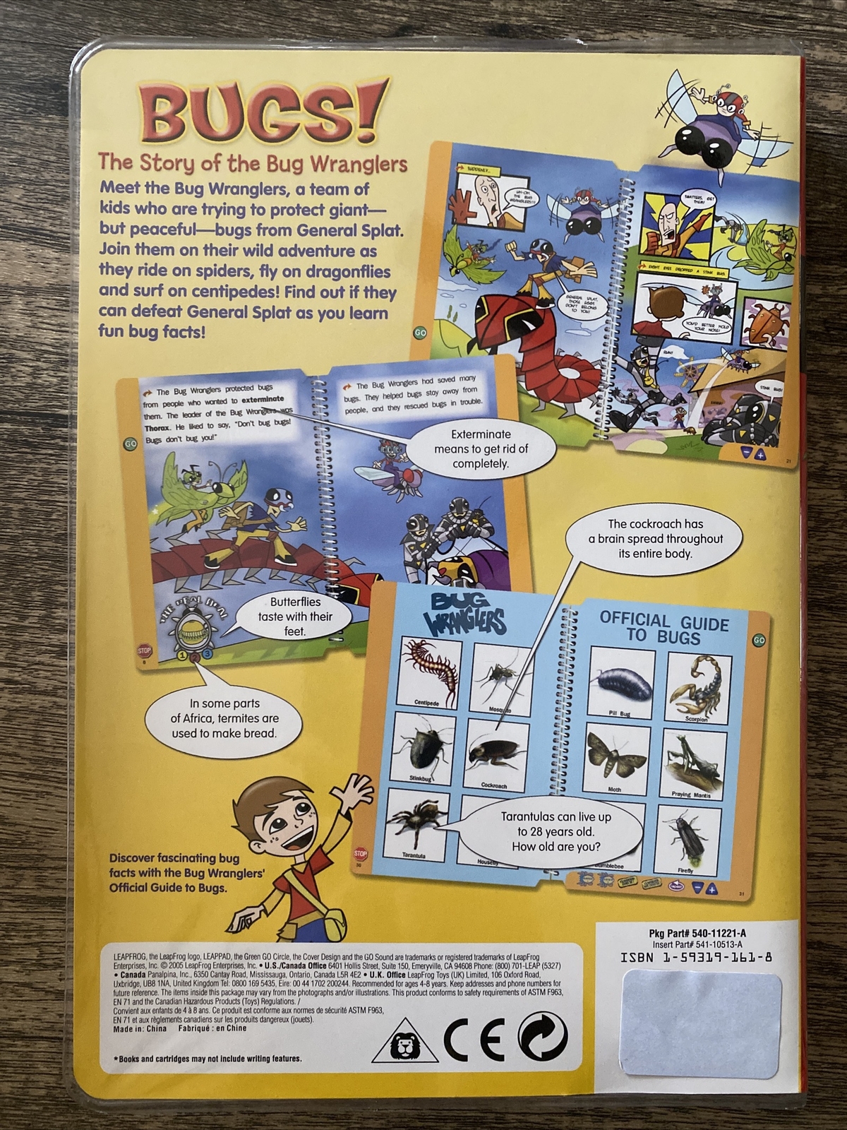 LeapPad Software -1st-2nd Grade. LeapFrog. Bugs The Story Of The Bug Wranglers