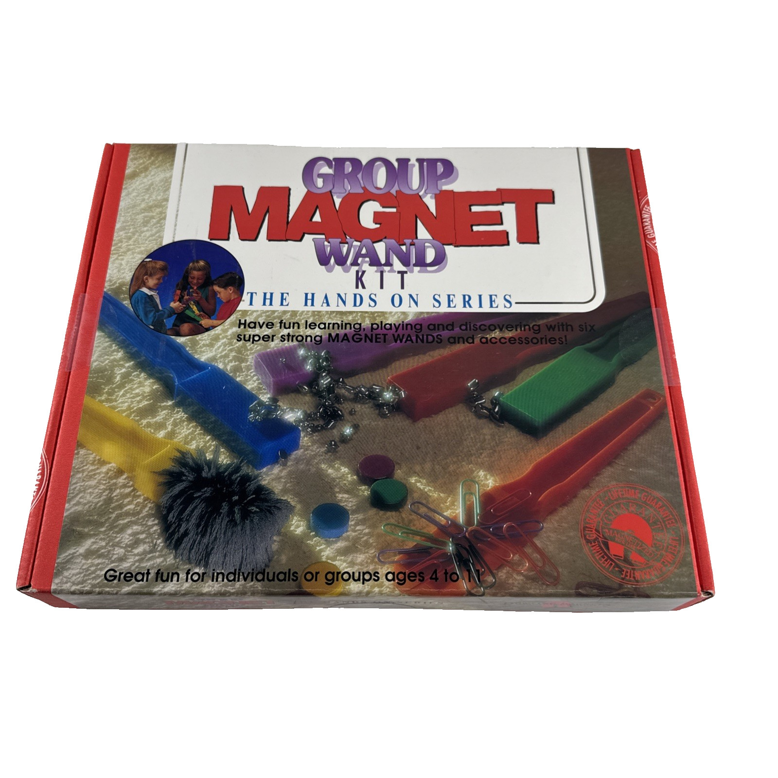 1993 SCIENCE WITH MAGNETS KIT THE HANDS ON SERIES UNUSED