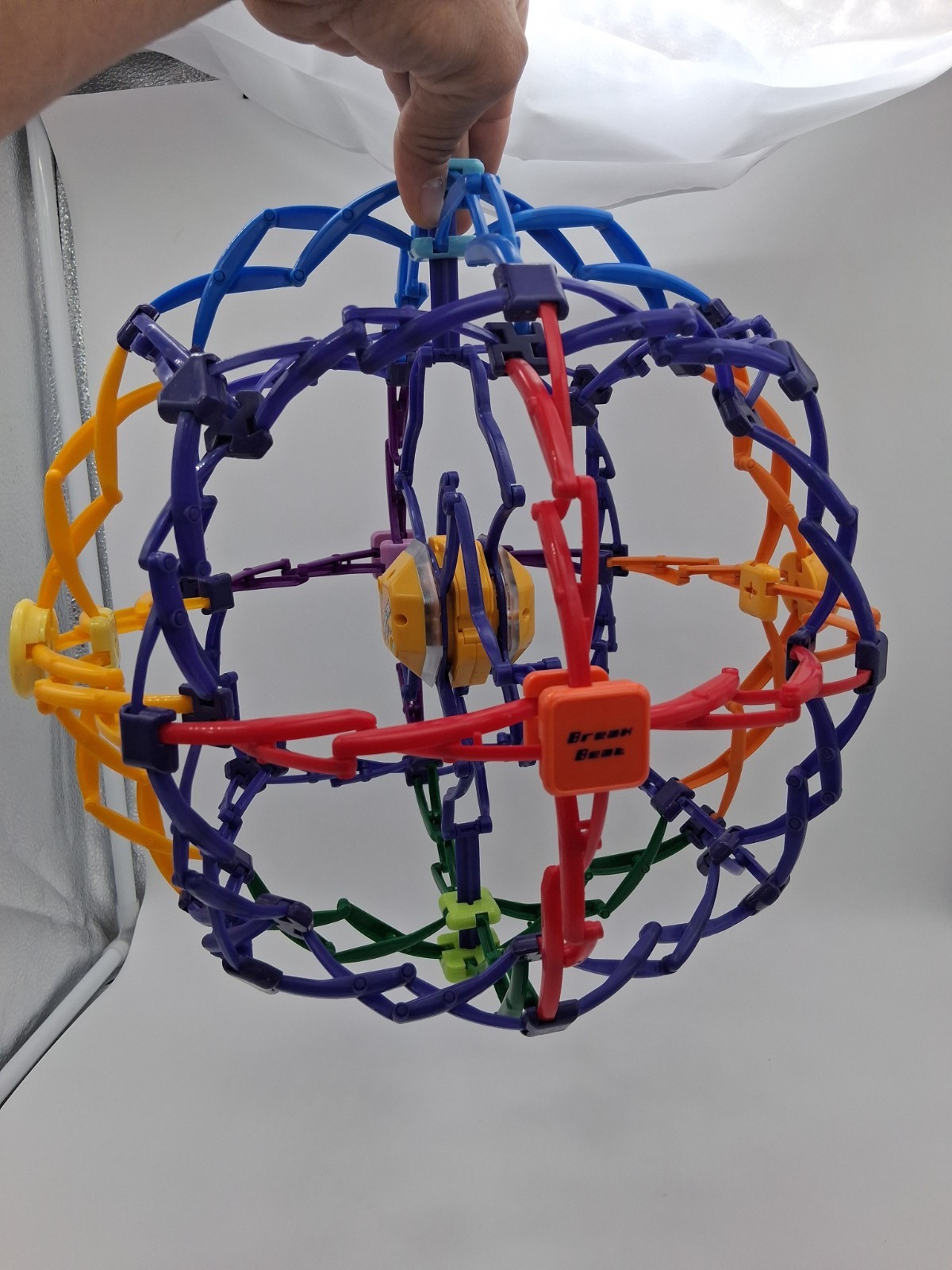 Sonic Fx Transforming Sphere By Hoberman Innovation w/Cool Sounds & Lights Works