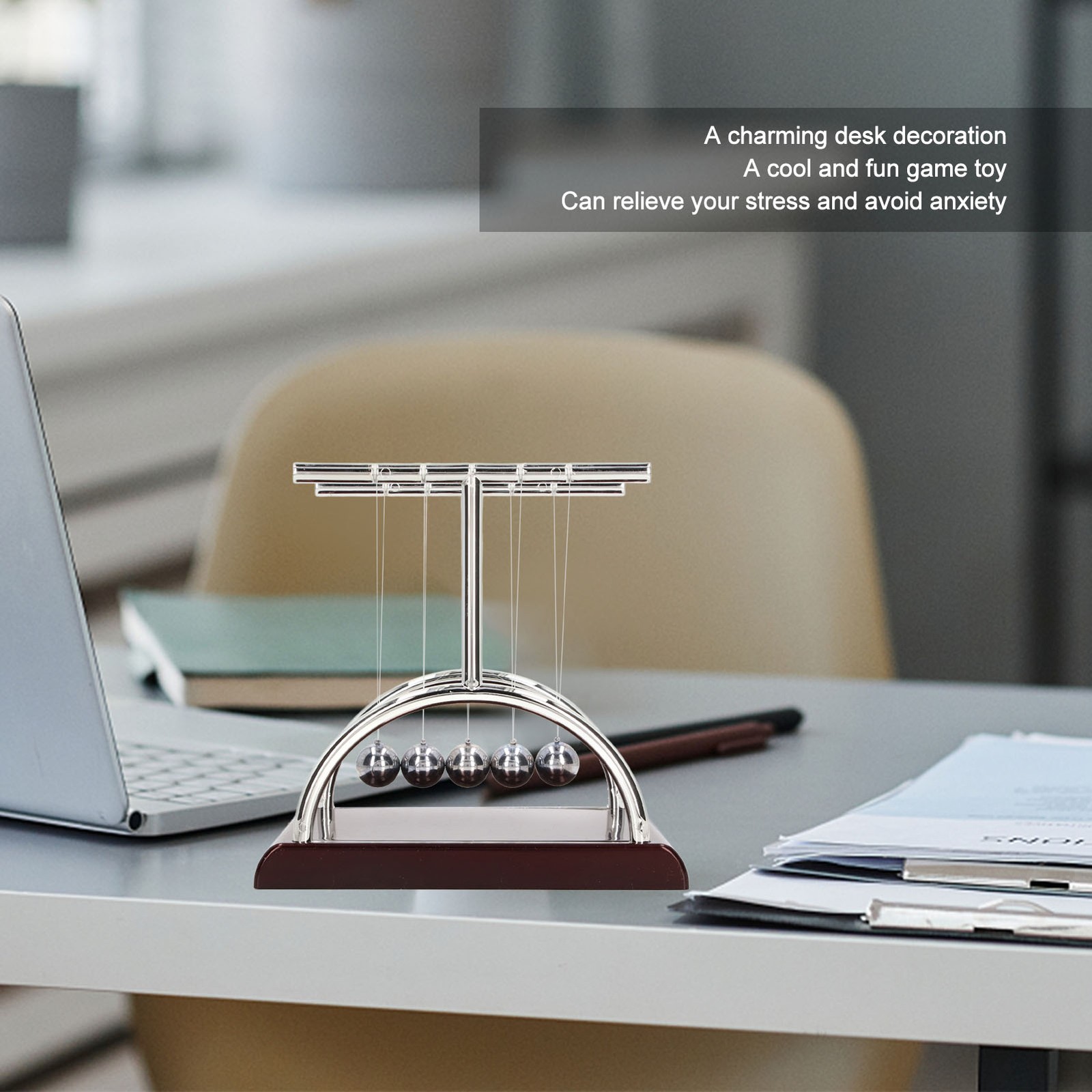 Balance Balls Mind Relaxing Anxiety Reduction Desk Decoration Balance Swing