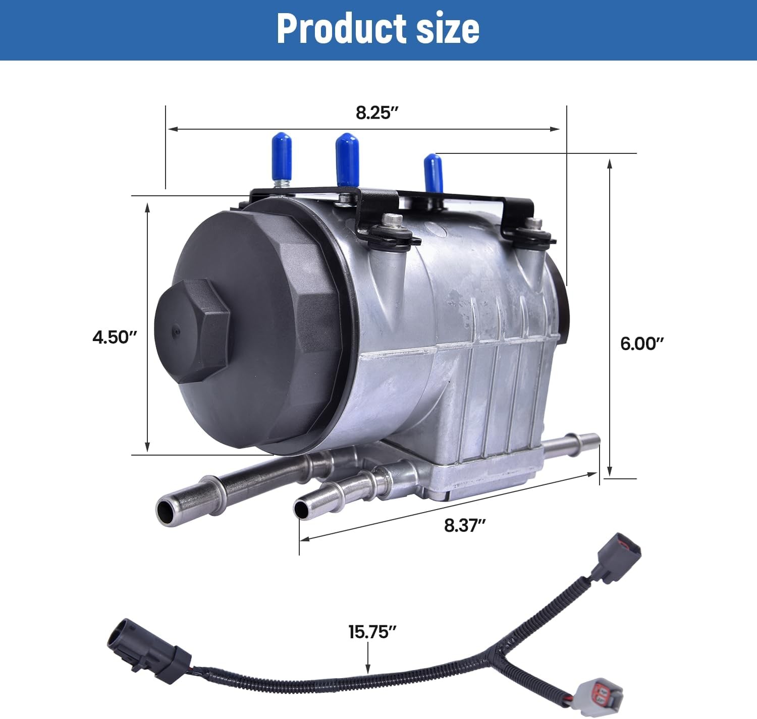 8C3Z-9G282-A Fuel Pump Fits for Ford F-250 F-350 Super Duty 2008 2009 2010 6.4L