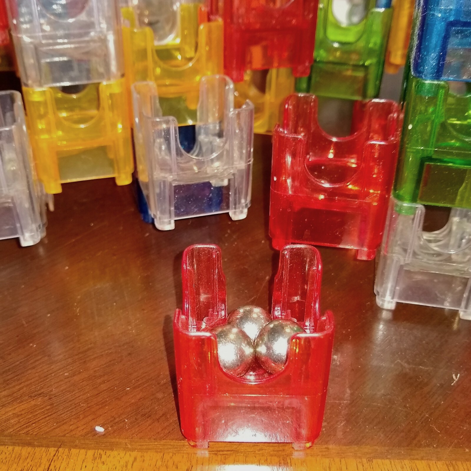 Mindware Q-BA-MAZE 2.0 Big Box 69 Pices 3 Metal Marbles Original Box No Booklet