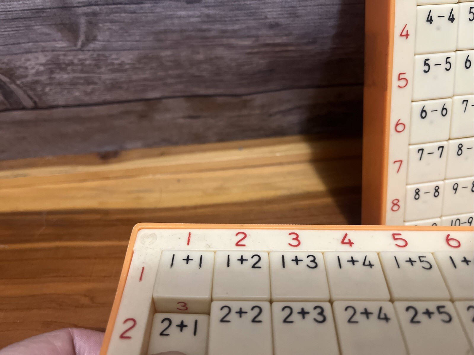 Vtg Push Down Addition & Subtraction Master Co. Counting Counters Made in Japan
