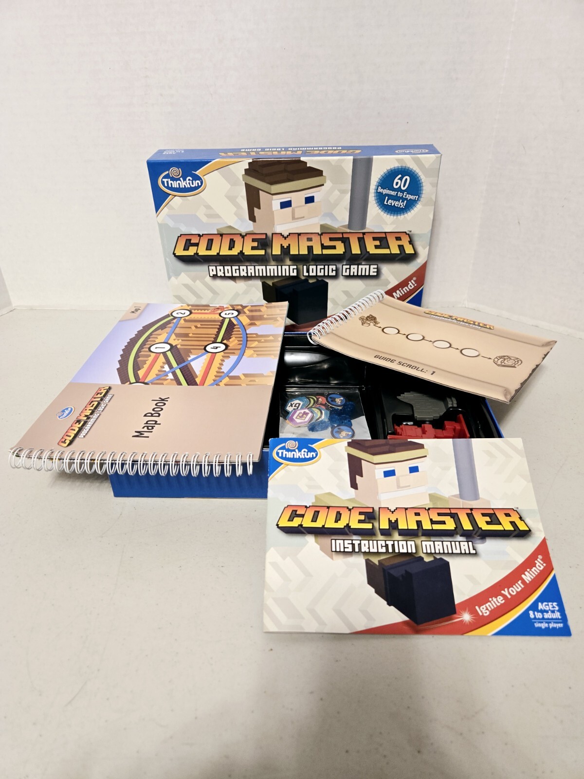 Code Master Programming Logic Game by ThinkFun, 2015 – 100% Complete