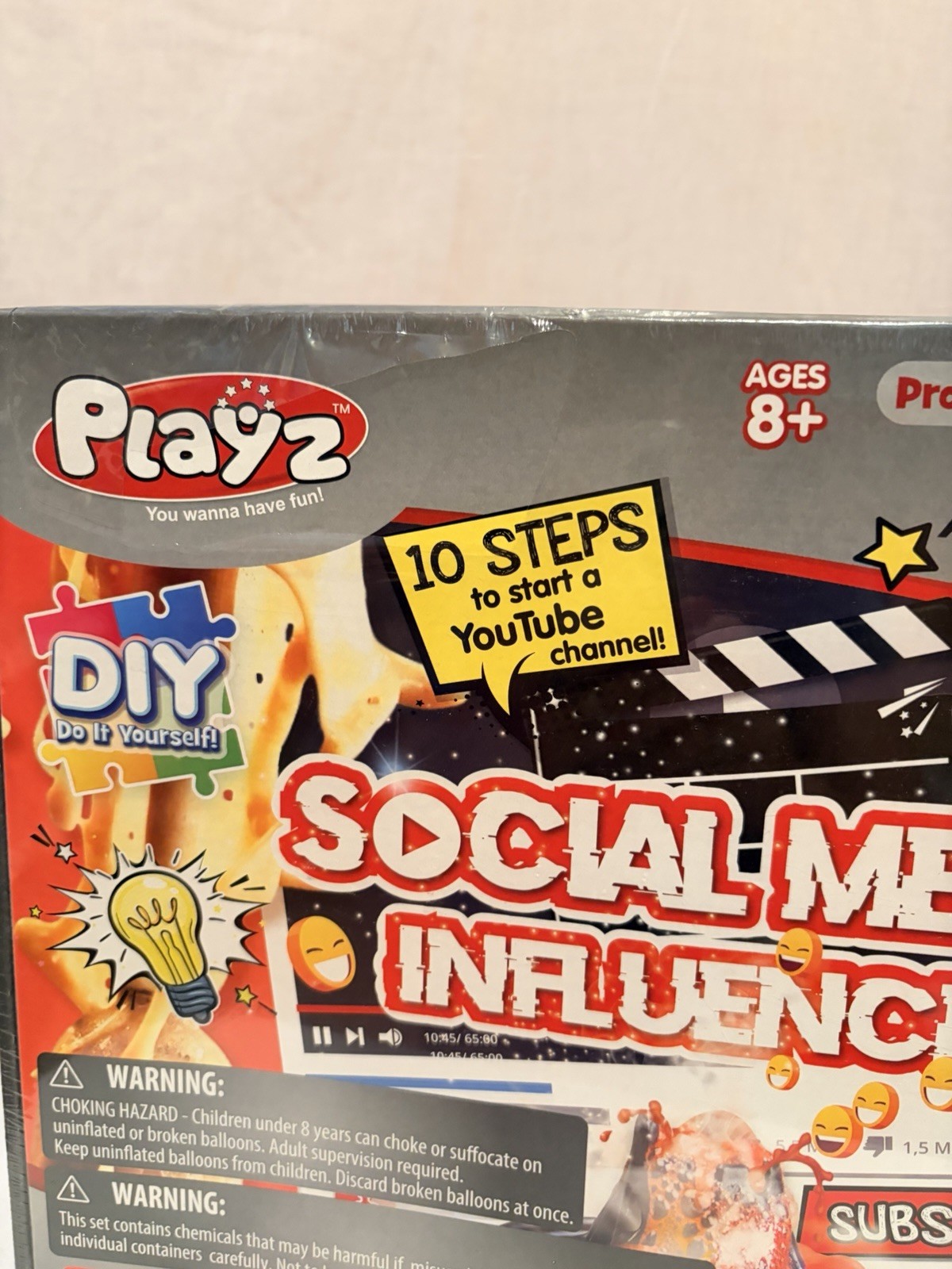 PLAYZ Social Media Influencer STEM Activity Kit. NIB.