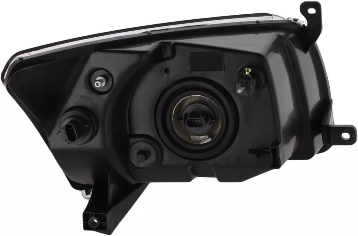 07-12 Caliber SXT Headlight Set Black Housing