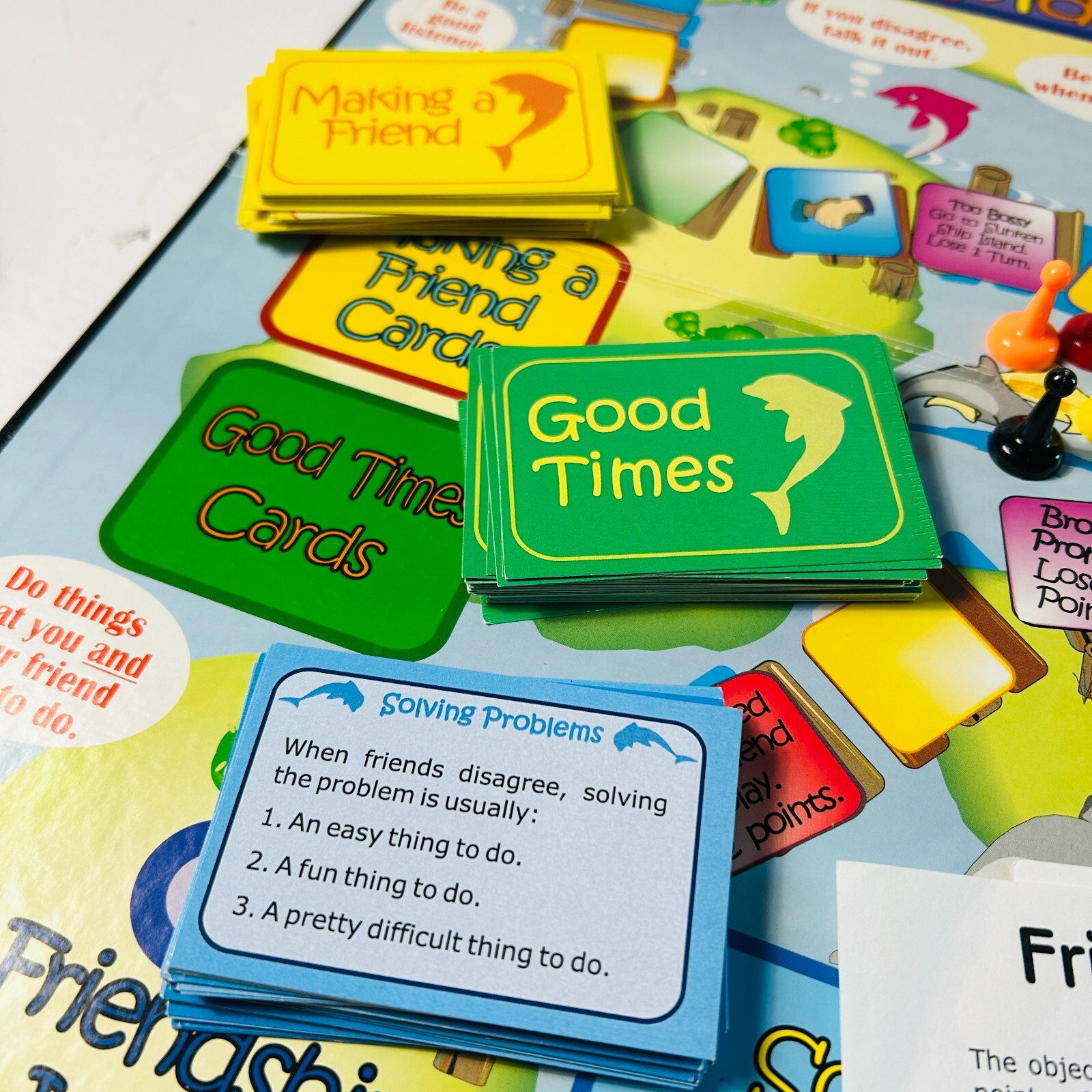 Friendship Island Childrens Social Skills Game Franklin Learning Systems 2006