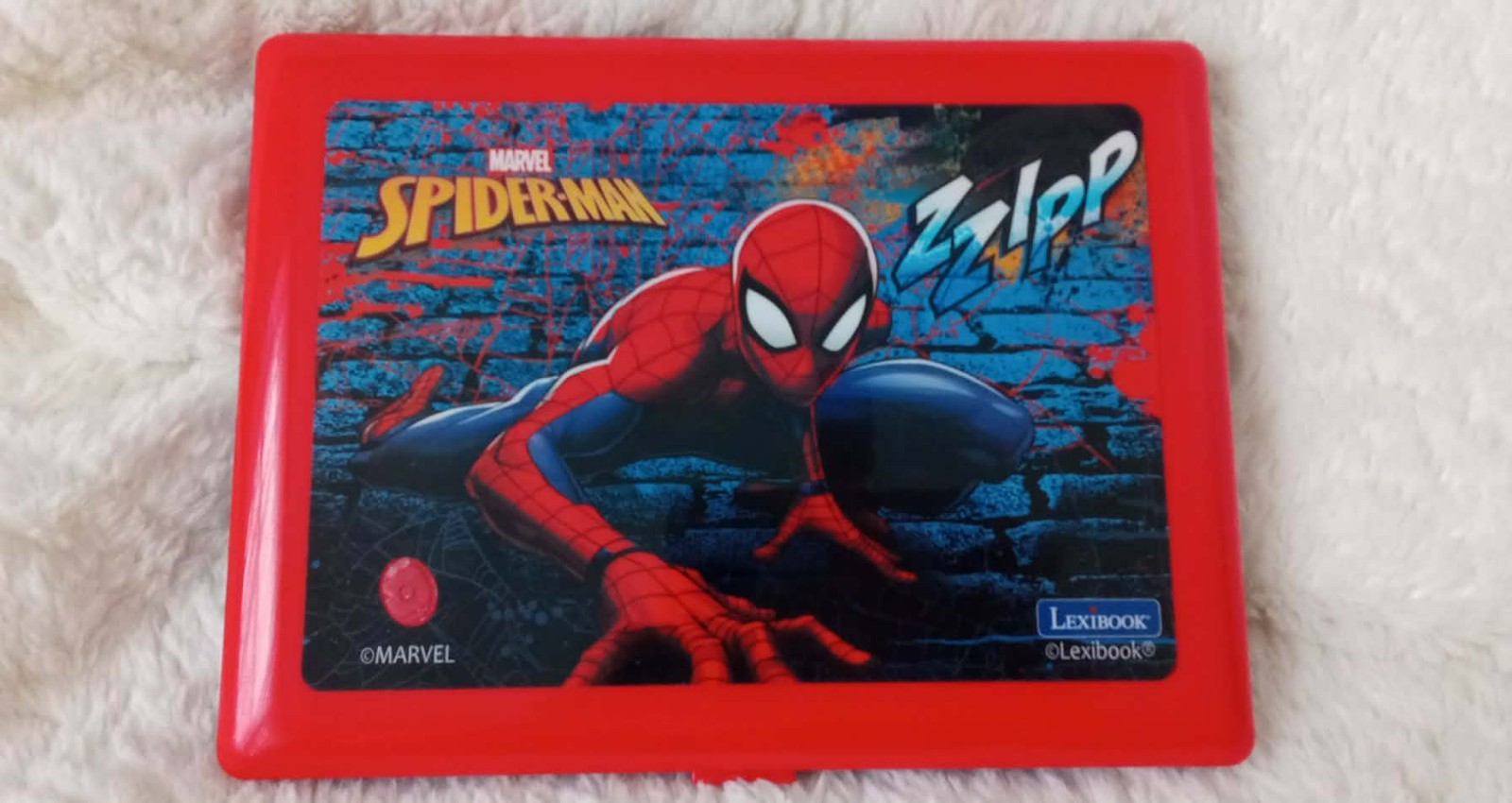 Lexibook Spider-Man Bilingual Educational Laptop ~ Age 3 – 7 Years – NO MOUSE
