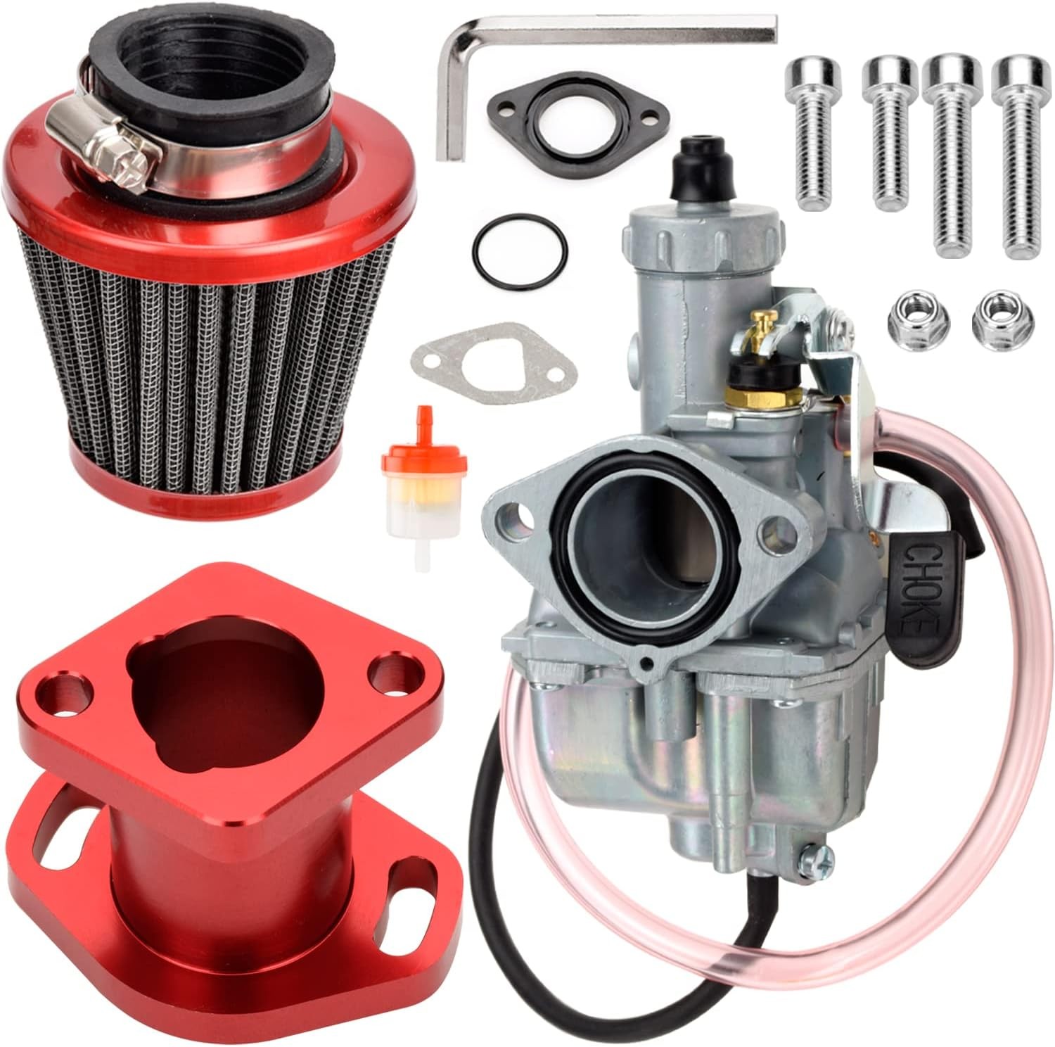 FVRITO Performance VM22 26mm Carburetor Carb for Predator 212cc 196cc Coleman CT
