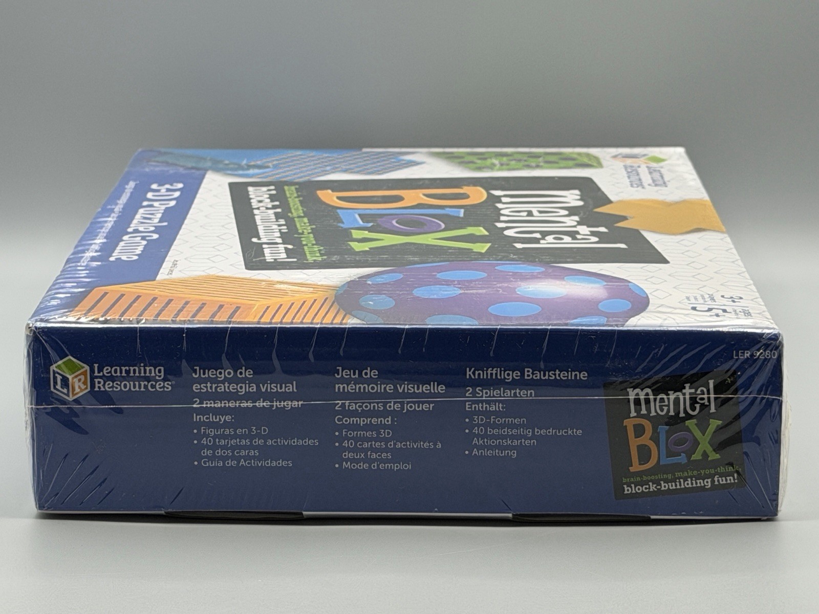 Learning Resources Mental Blox 3-D Puzzle Game Age 5+ Building Blocks