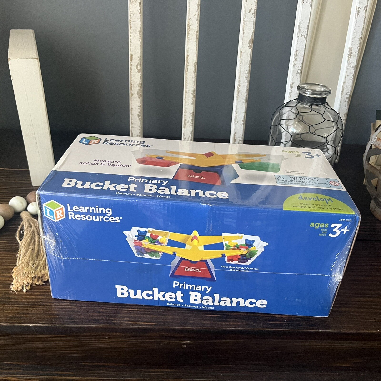 New Learning resource’s primary bucket balance Measures Liquid And Solid