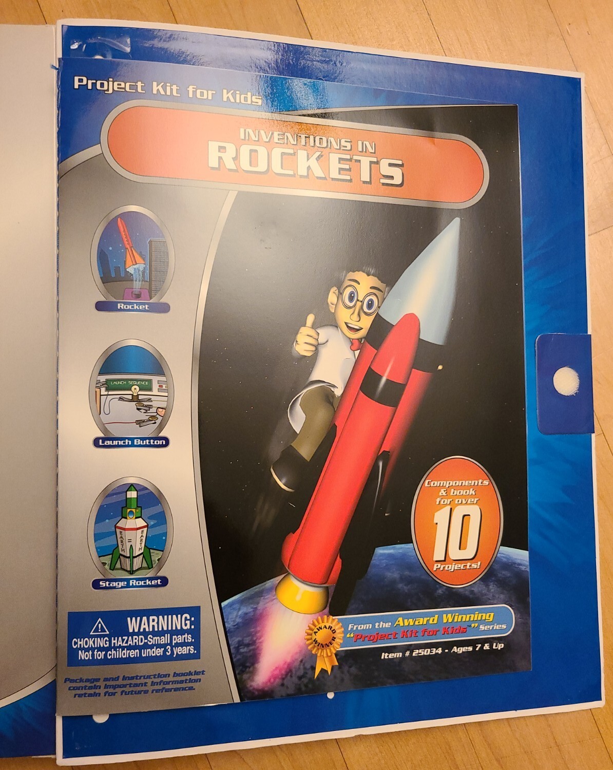 INVENTIONS IN ROCKETS PROJECT KIT FOR KIDS Learn Science Book 10 Projects
