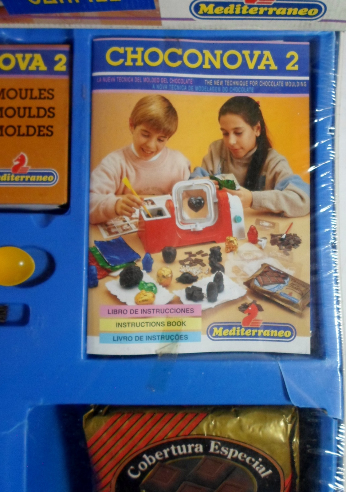 HASBRO 90’s MEDITERRANEO CHOCONOVA 2 CHOCOLATE FACTORY GAME w ELECTRIC MOTOR MIB
