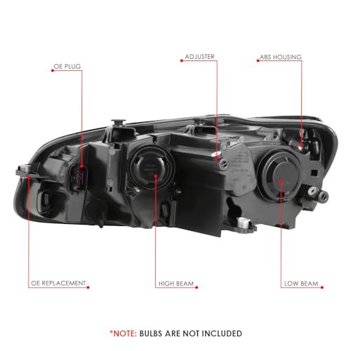 Passenger Side (Right) Headlight Assembly Compatible With Passat 2012-2015,