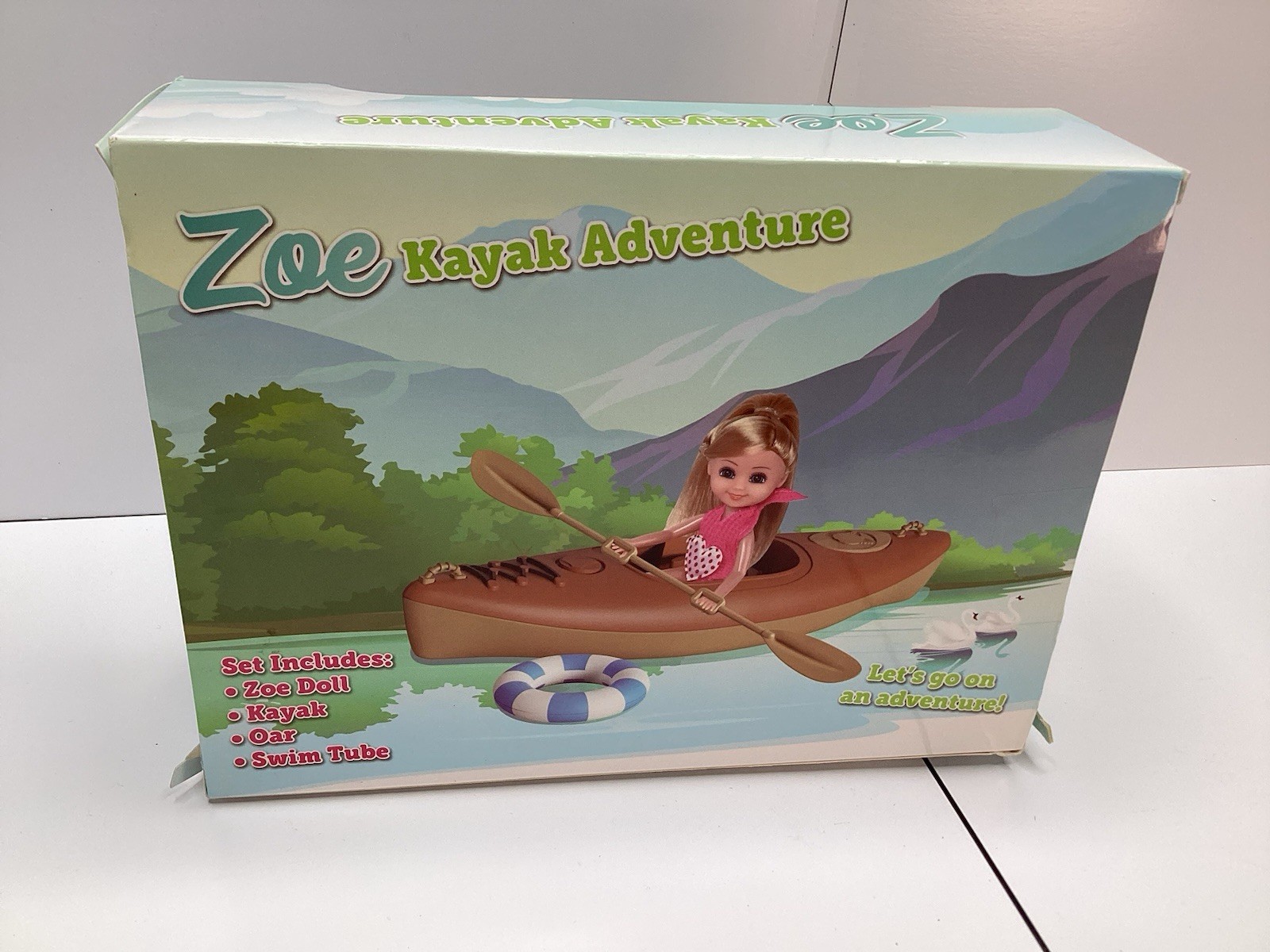 Zoe Kayak Adventure Doll Playset