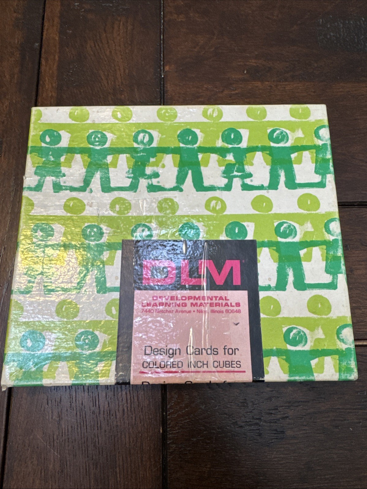 DLM Design Cards for Colored Inch Cubes p.111 cards 1-32 Developmental Learning