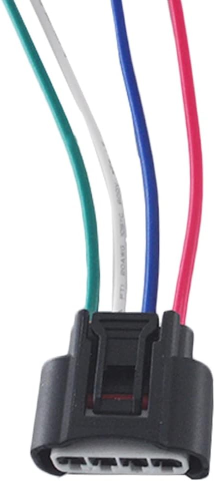 Ignition Coil Female Connector Plug Pigtail Harness 6Pcs Compatible with Toyota