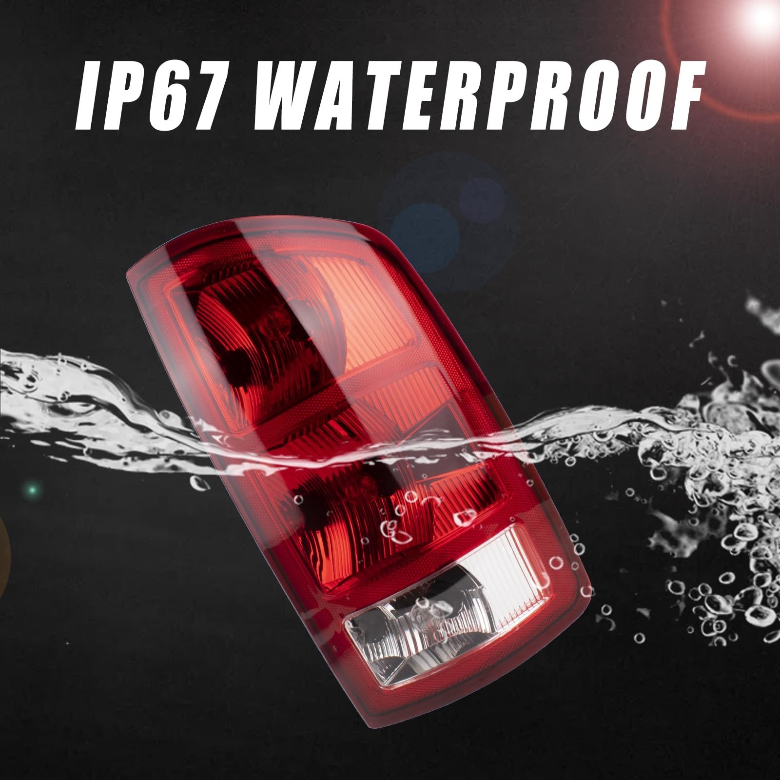 Boine Tail Light Compatible With 2002 2003 2004 2005 2006 Dodge Ram 1500 2500…