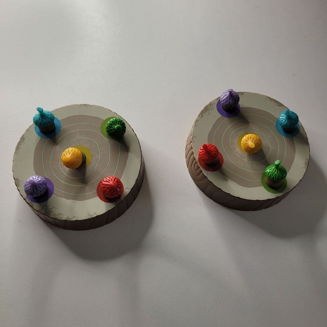 The Sneaky Snacky Squirrel Replacement Parts Pieces Acorns Stump Holder Sorting
