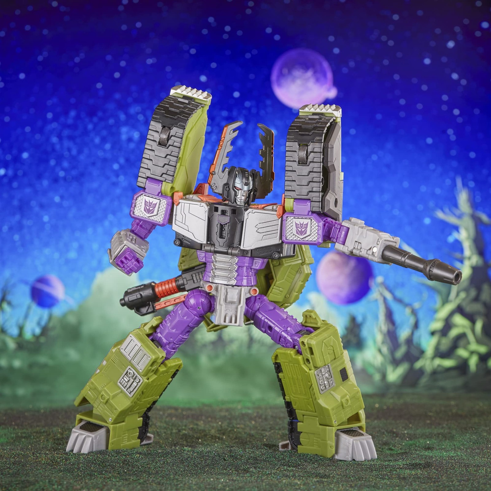Transformers Toys Legacy Evolution Leader Armada Universe Megatron Toy, 7-inc…