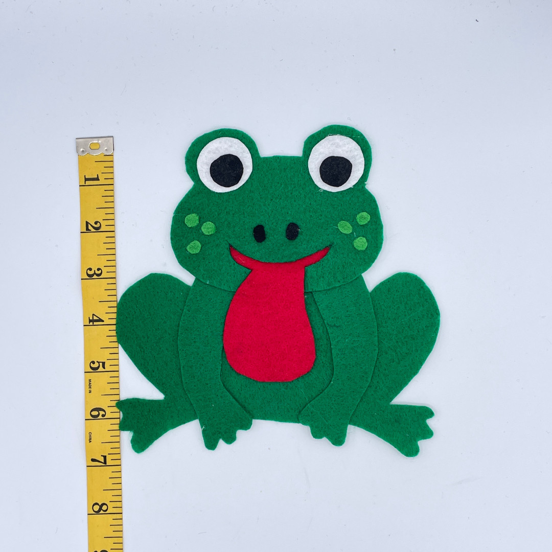 Frog and Flies Felt Story Set – A Counting Adventure with Rhyme