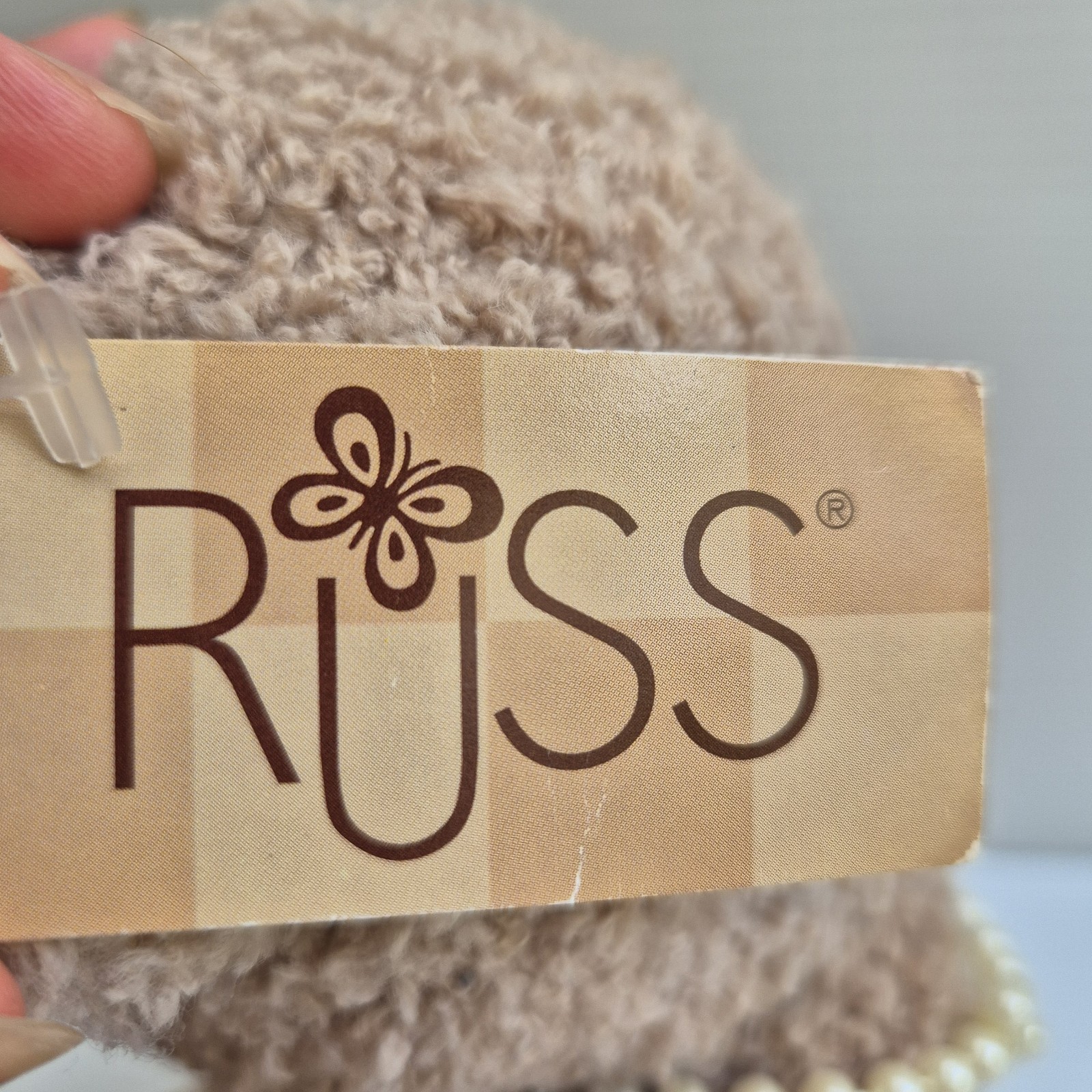 Vintage Russ Berrie 15” Teddy Bear Plush Retired Bears From The Past New