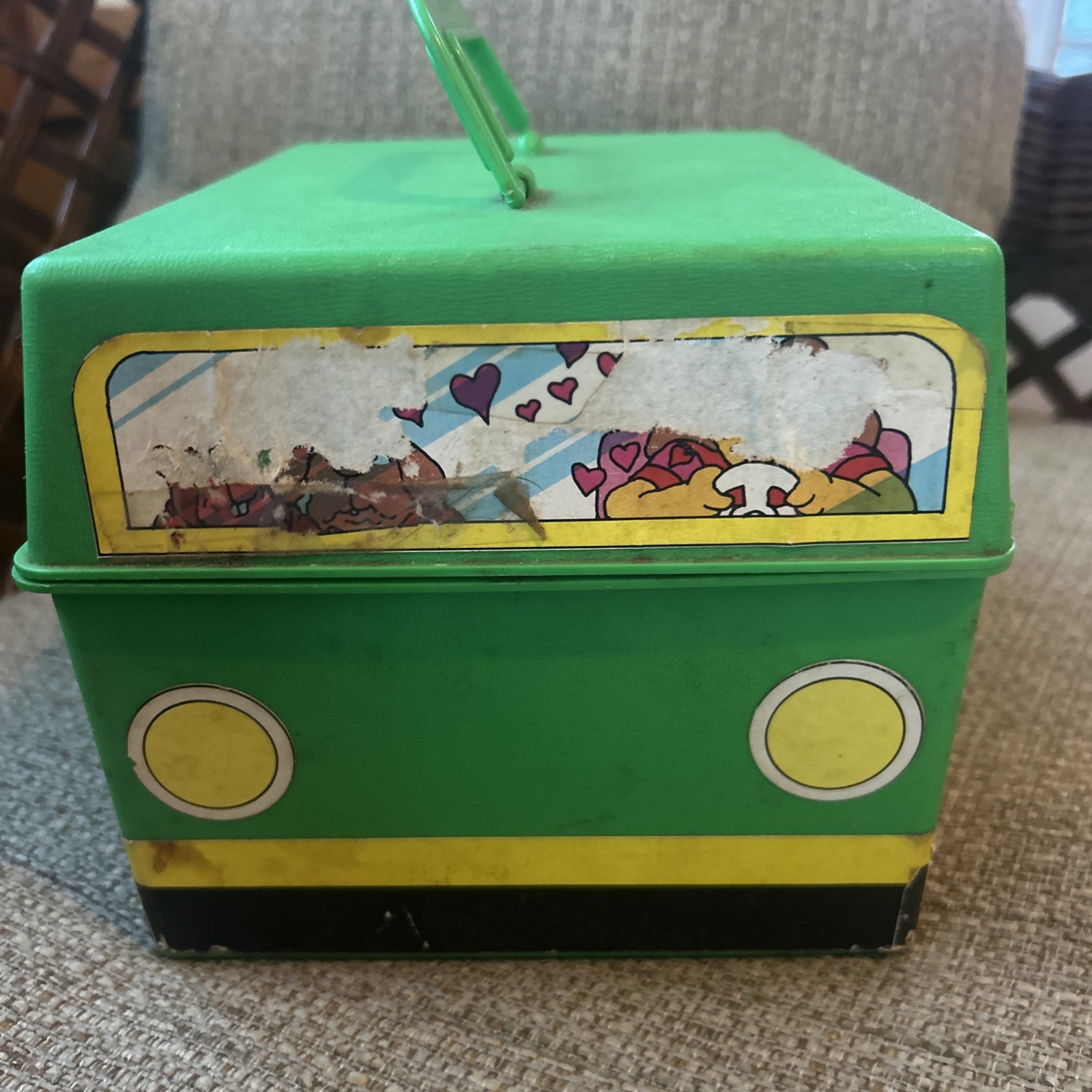 Vintage Sweet Pickles Preschool Program Learning Case Activity Bus Full w/ Cards