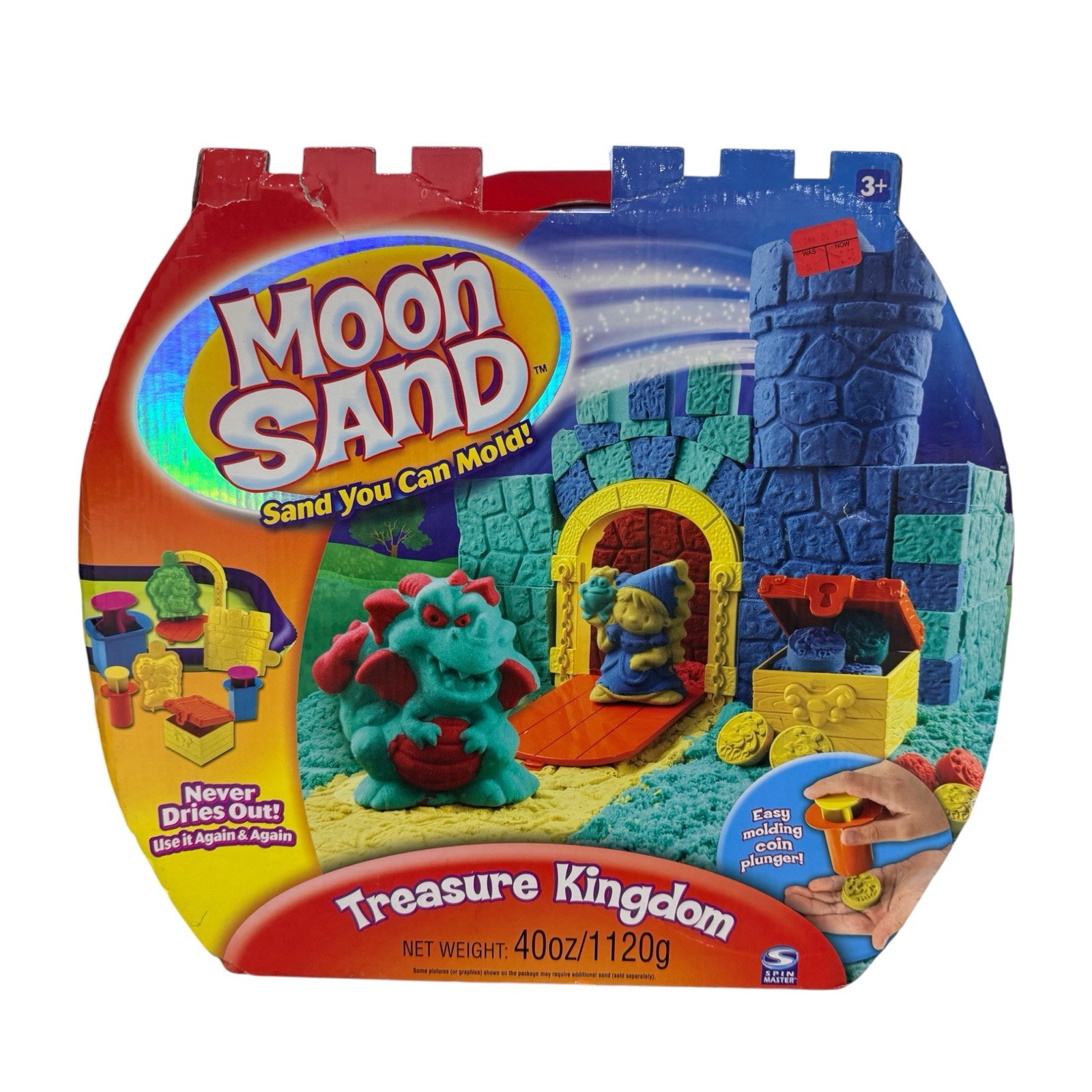 Moon Sand “Treasure Kingdom” Set NEW Old Stock RARE Out Of Production