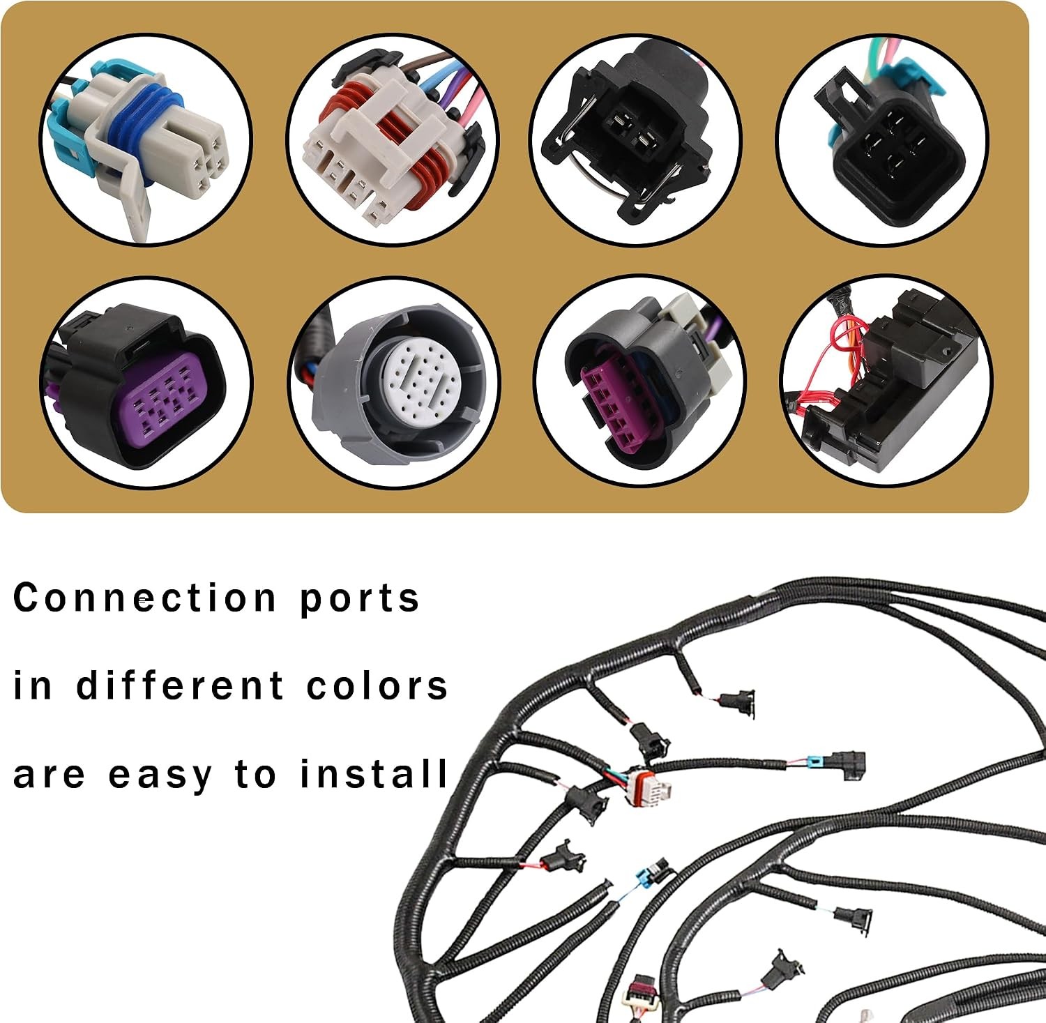 1997-2006 LS1 Standalone Wire Harness DBC 4.8L 5.3L 6.0L Wiring Harness 4L80E