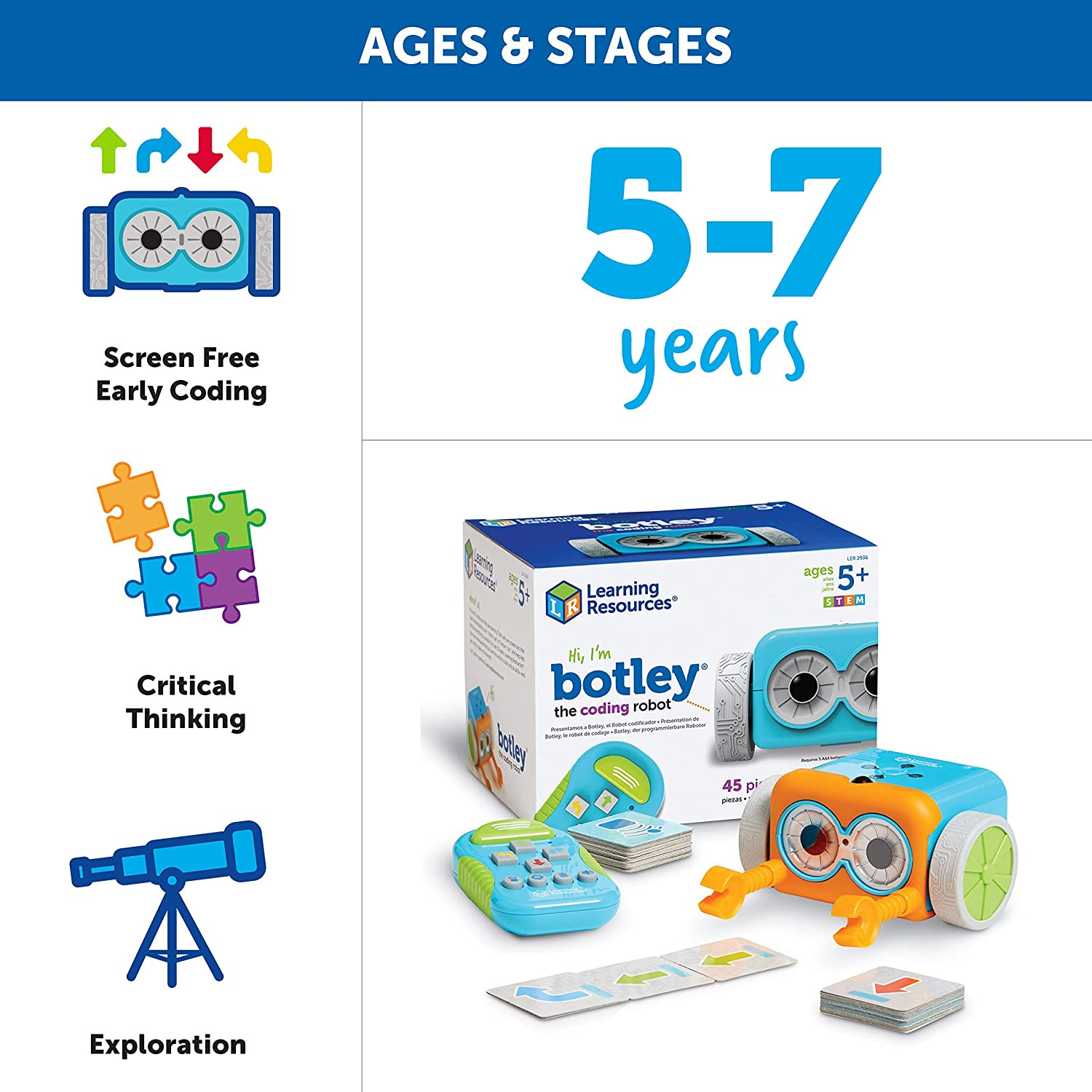 Botley the Coding Robot – Code Games for Boys and Girls, Robotics for Kids, STEM
