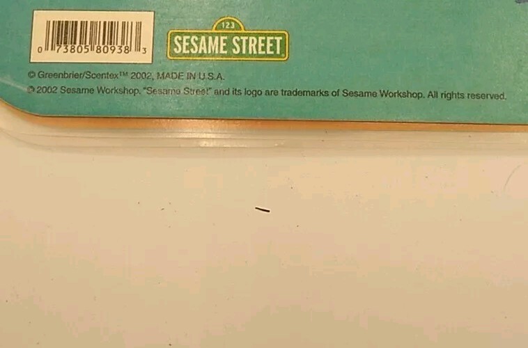 Sesame Street Colors 2002/Shapes 2005 Educational Learning Desk Activity Mats