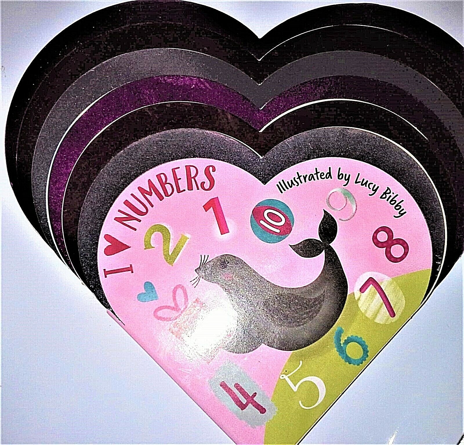 Love & Kindness Heart-Shaped Board Books Toddler Pre-K, 3 Varieties NEW!