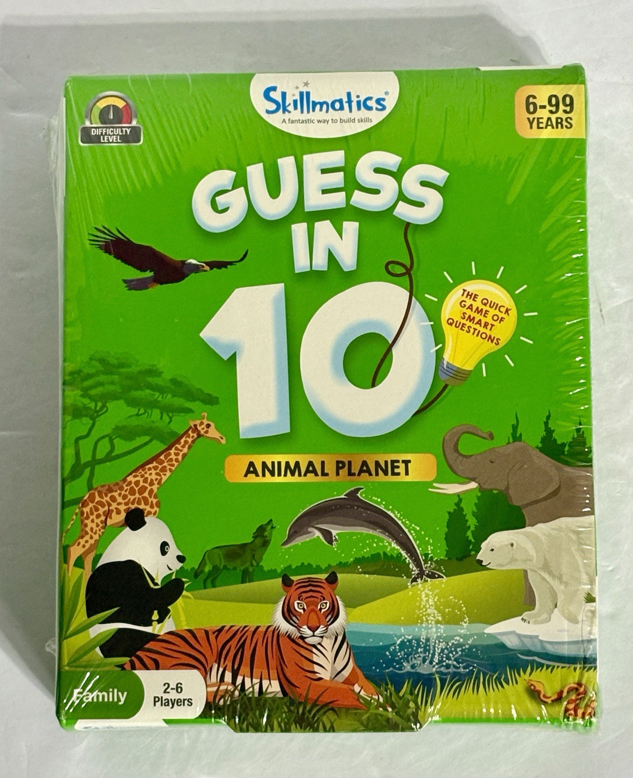 Guess In 10 Game Animal Planet Skillmatics NIP Sealed 6 – 99 Years