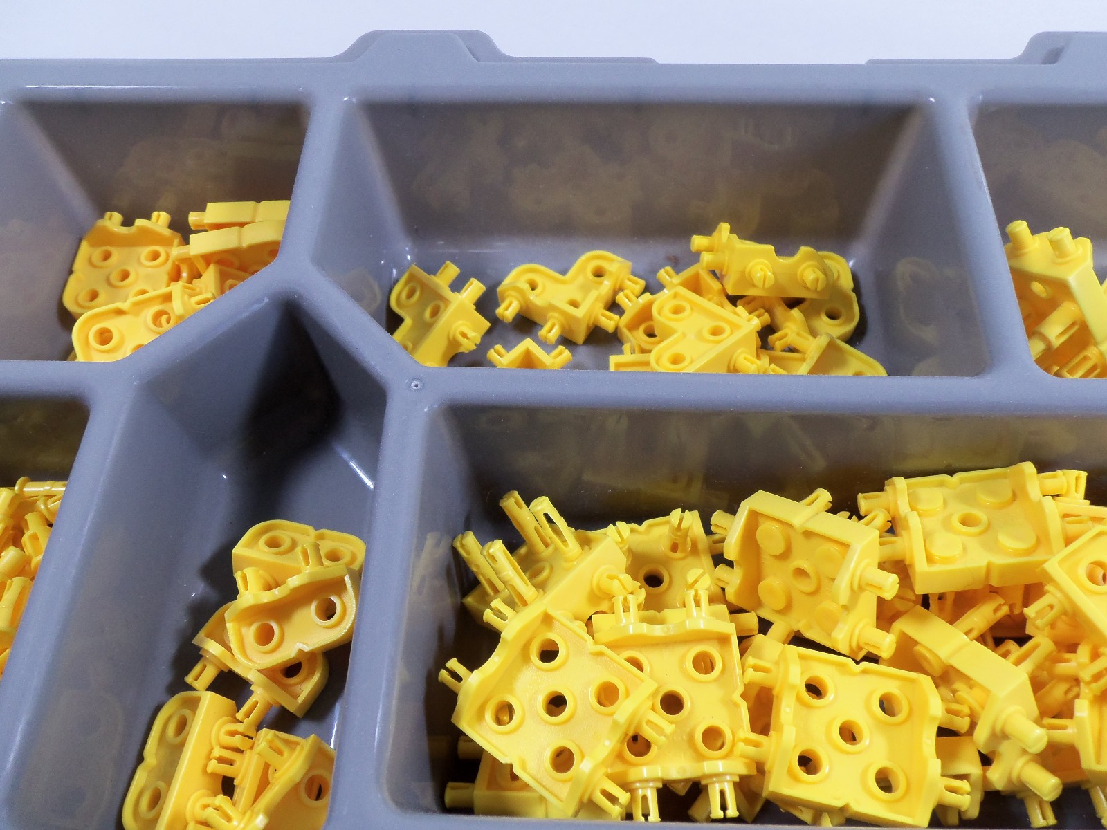 Lot of Miscellaneous Vex IQ Robot Add-On Extra Yellow Parts Robotics Educational