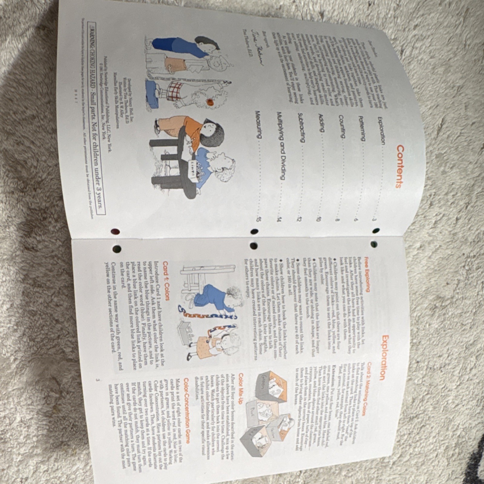Macmillan Early Skills Links Manipulatives Set w/ Teaching Guide, Activity Cards