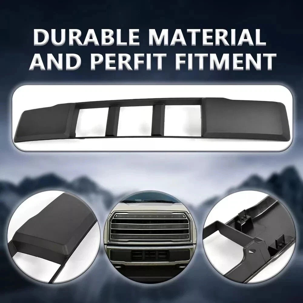 15-17 Ford F150 Front Bumper Lower Grill Grille Trim Panel Compatible With Ford-