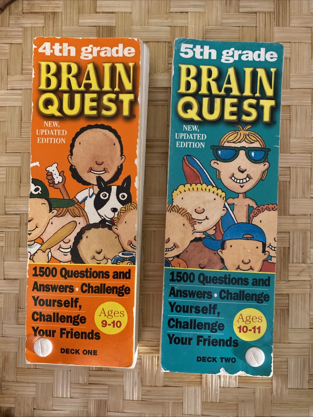 2 Brain Quest Decks 4th & 5th Grade